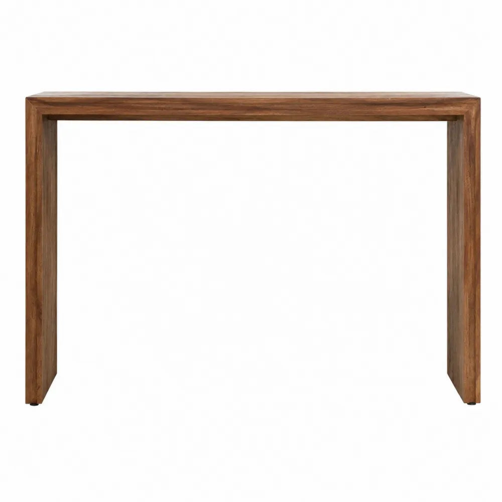 Konsola z drewna orzechowego 100x30x80 cm