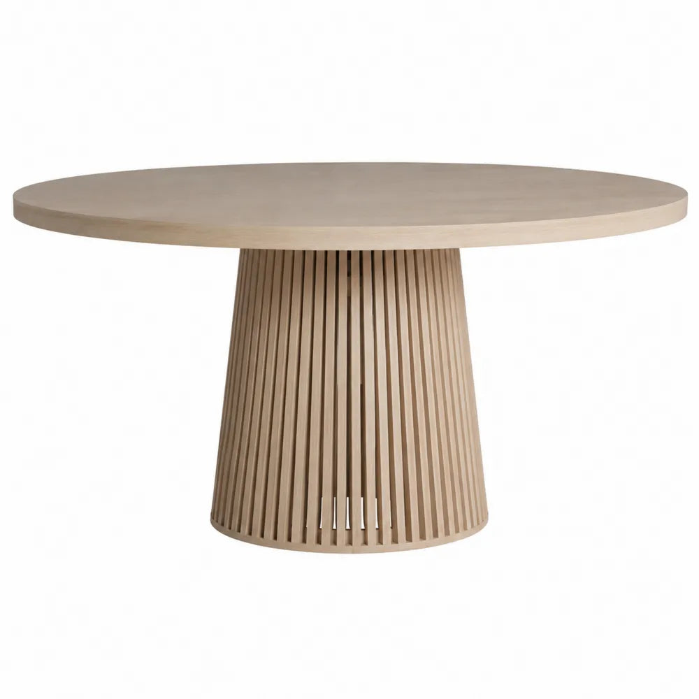 Okrągły stół jadalniany z drewna jesionowego 120 cm