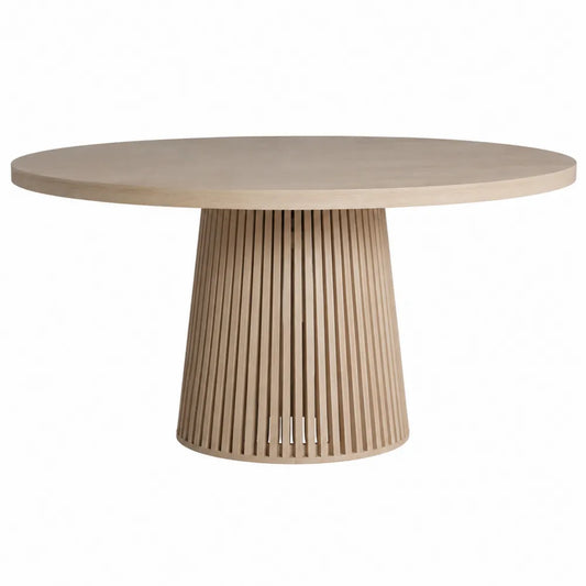 Okrągły stół jadalniany z drewna jesionowego 120 cm