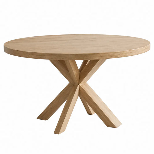 Okrągły stół dębowy 120 cm