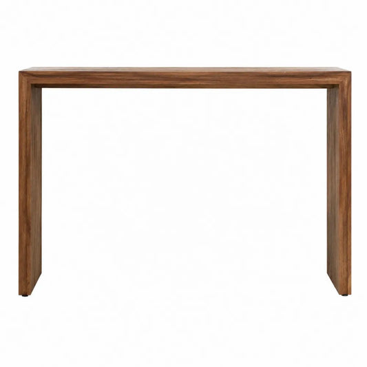 Konsola z drewna orzechowego 100x30x80 cm